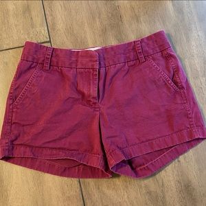 J Crew chino shorts size 4